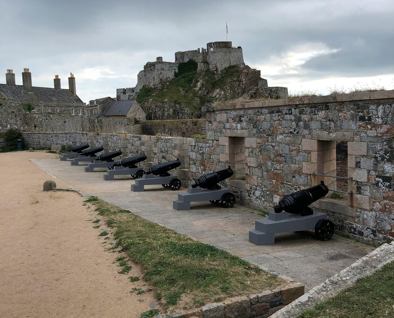 Battery at St Mary's Castle, Jersey
